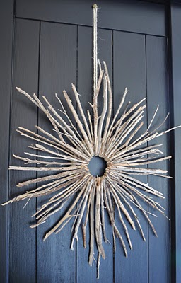 Starburst Twig Wreath