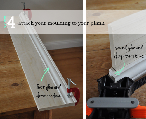 DIY: Adding Moulding to Door Frames | The Painted Hive