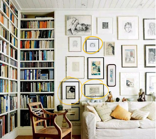 Decorating with Black & White Art