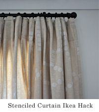 Ikea Curtain Hack