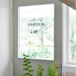 DIY Glass Door Decal