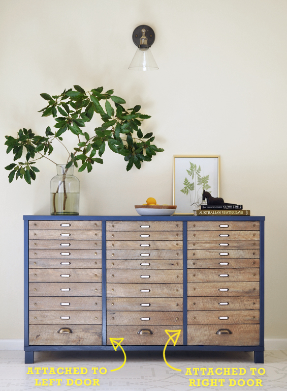 DIY Flat File Cabinet