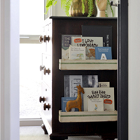 DIY Bookshelves for the Side of a Dresser