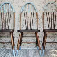 How to Make Hat & Sock Seats (AKA Paint Dipped Chairs)