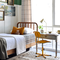 Boy's Lodge Style Bedroom