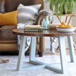 Easy DIY Cross Base Table