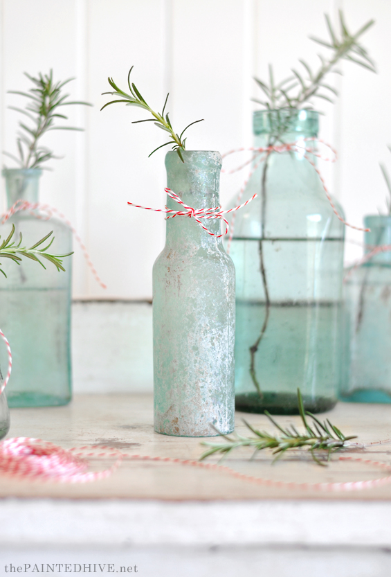 Simple Christmas Bottles