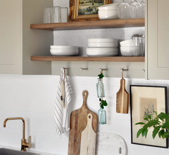 Turning an Old Table Top into New Floating Shelves