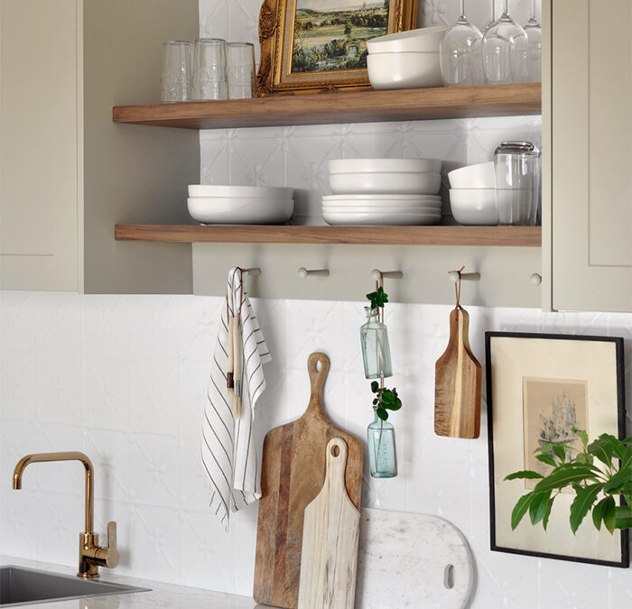 Turning an Old Table Top into New Floating Shelves